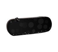 MIJKO Brillo Plateado Brillante, Estuche para lápices Estuche para lápices de Cuero de PU Estuche para lápices de Gran Capacidad Estuche para lápices Bolsa de cosméticos