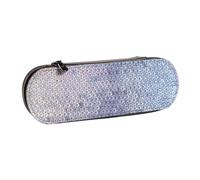 MIJKO Impresión con Brillo y Brillo., Estuche para lápices Estuche para lápices de Cuero de PU Estuche para lápices de Gran Capacidad Estuche para lápices Bolsa de cosméticos