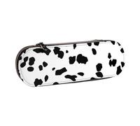 MIJKO Impresión dálmata, Estuche para lápices Estuche para lápices de Cuero de PU Estuche para lápices de Gran Capacidad Estuche para lápices Bolsa de cosméticos