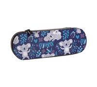 MIJKO Lindos Osos Koala Animales Precios, Estuche para lápices Estuche para lápices de Cuero de PU Estuche para lápices de Gran Capacidad Estuche para lápices Bolsa de cosméticos