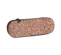 MIJKO Oro Rosa, Estuche para lápices Estuche para lápices de Cuero de PU Estuche para lápices de Gran Capacidad Estuche para lápices Bolsa de cosméticos