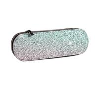 MIJKO Patrón Rosa Brillante, Estuche para lápices Estuche para lápices de Cuero de PU Estuche para lápices de Gran Capacidad Estuche para lápices Bolsa de cosméticos
