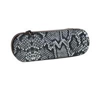 MIJKO Piel de Serpiente, Estuche para lápices Estuche para lápices de Cuero de PU Estuche para lápices de Gran Capacidad Estuche para lápices Bolsa de cosméticos