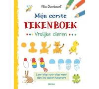 Mijn eerste tekenboek Vrolijke dieren (vanaf 4 jaar): Leer stap voor stap meer dan 100 dieren tekenen!