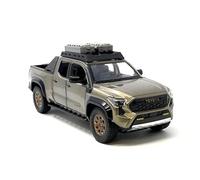 MiJo Exclusives Toyota Tacoma Trailhunter Modelo fundido, escala 1:24, negro, 2025 (bronce)