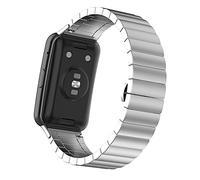 MIJOBS Correas Compatible para Huawei Watch Fit Correa de Acero Inoxidable Ajustable de Reloj para Huawei Watch Fit Pulsera Huawei Watch Fit Elegant & Watch Fit New & Watch Fit SE Correa de Metal