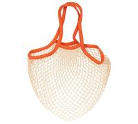 MIJOMA Red de la compra 40 x 60 cm, 100% algodón, bolsa de transporte reutilizable, bolsa de malla para frutas y verduras, bolsa de compras sostenible, capacidad de carga de hasta 15 kg, para playa y
