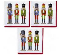 MIJOMA Servilletas navideñas con motivos - Juego de 48 capas festivas de 3 capas | Servilletas de papel decorativas para fiestas de Navidad | Varios diseños, sin cloro, colores a base de agua (mezcla