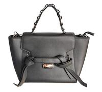 MIJOMA Vixxsin Lara Bag - Bolso de mano para mujer, de piel vegana, 34 x 21 x 13 cm, color negro