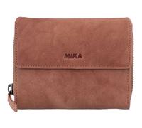 Mika Cartera de piel 13 cm marrón