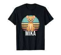 Mika - Hermoso Nombre de niño con león Hermoso Camiseta