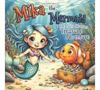 Mika the Mermaid & The Silly Human Treasure Adventure: A Funny Ocean Adventure for Kids Ages 4-8 with Mermaids, Jokes, New Friends & Bonus Hide-and-Seek Activity Pages