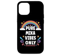 MIKA Vibes Only Cute Retro Girls MIKA Name Carcasa para iPhone 12/12 Pro