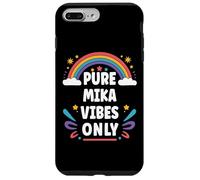 MIKA Vibes Only Cute Retro Girls MIKA Name Carcasa para iPhone 7 Plus/8 Plus