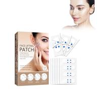 Mikabila (05) Face Lift Tape,Lifting Facial Parche,120Pcs Cinta de Lifting Facial Lift Adhesivo Facial Parches de Levantamiento de Arrugas Instantáneo Etiqueta Engomada,Lifting Facial Parche