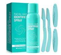 Mikabila 07 hidratación y cuidado de la piel,Spray para identificar el cabello del cuerpo,aerosoles de identificación de cabello limpieza facial,identificador de cabello para el afeitado facia cream2