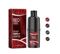 Mikabila 100ml Champú para Cabello Rosa, Champú para cabello Rosa instantáneo,Champú para Teñir el Nabello Negro Natural 3 en 1 para Hombres y Mujeres, Champú para el Cabello con Tinte Colorante