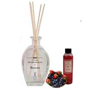 Mikado Frutos Rojos 150 ml más botellon con frases bonitas (olor a recuerdos)