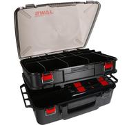 MIKADO Maleta de pesca Caja de herramientas 47x34x19 cm Caja de pesca incl. 5...