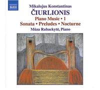 Mikalojus Konstantinas Ciurlionis – Musique Pour Piano Vol.1 – CD – NAXOS