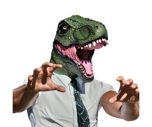 mikamax Dinosaurusmasker, Halloweenkostuum, dino-kostuum, realistisch masker, la