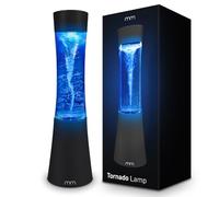 mikamax Lámpara LED Tornado - Lámpara de noche y lámpara de escritorio - Luz de estado de ánimo móvil con efecto tornado