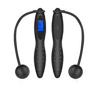 Mikamax - mm Wireless Jumping Rope - Inalámbrico - Cuerda Para Saltar - Saltar La Cuerda - Quemar Calorías/Grasa - Regalo Tecnológico Para El Aficionado Al Deporte - Gadgets Para Hombres Y Mujeres
