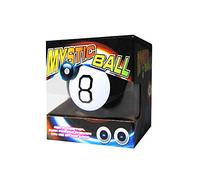 Mikamax - Mystic 8 Ball - Negra - Bola Mágica - Adivinador - Respuestas - Consejos - Regalo Divertido - Bola mística - Magia