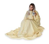 Mikamax Manta de forro polar Snugs Original – con capucha, cocooning