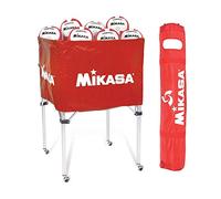 Mikasa Ball Cart (Scarlet) BCSPSH-SCA Carrito de Bolas (Escarlata), Unisex, Talla única
