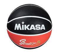 MIKASA Balón Baloncesto Softee BB702B Negro Rojo Talla 7
