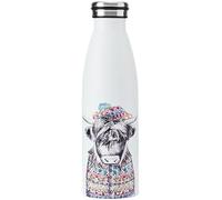 Mikasa botella de agua tipperleyhill de 500 ml, vaca, con funda