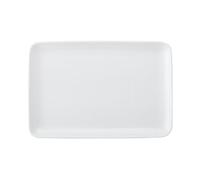 Mikasa Chalk Bandeja rectangular de porcelana, 26,5 x 18 x 2 cm, en caja