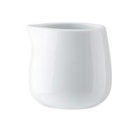 Mikasa chalk porcelain unhandled cream jug, 100ml, white