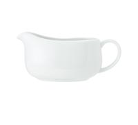 Mikasa chalk salsera de porcelana, 700 ml, salsera grande para salsas