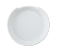 Mikasa chalk white porcelain spoon rest for stove top and kitchen coun
