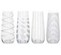 Mikasa - copas de cóctel para brindis, 290 ml, juego de 4 unidades, c