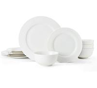 Mikasa egret - vajilla de porcelana (12 piezas, en caja de regalo)