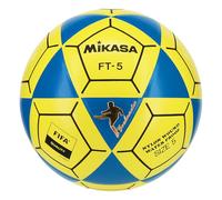 MIKASA FT5 Goal Master Balón de fútbol, Azul/Amarillo, tamaño 5