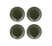 Mikasa jardin - juego de 4 platos de gres, redondos, 21,5 cm, en caja