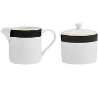 Mikasa Luxe Deco - Juego de azúcar y crema (2 piezas, en caja de regalo)