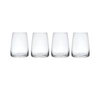 Mikasa Palermo Vaso de Vino de Cristal para Vino, Set de 4, 350ml, en Caja de Regalo, Apto para Lavavajillas