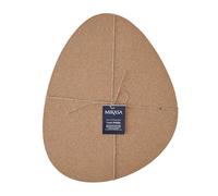 Mikasa Salvamanteles de Corcho en Forma de Guijarro, Juego de 4 Salvamanteles para Comedor, 38cm x 30cm, Protectores de Mesa