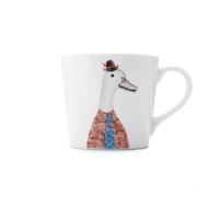 Mikasa - taza de porcelana fina (13 x 9 x 9 cm, 380 ml)