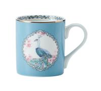 Mikasa taza de porcelana moderna para beber, taza de pavo real mikasa