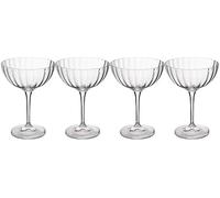 Mikasa treviso copa de cristal, 300ml, juego de 4 copas finas transpar