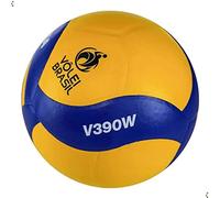 MIKASA V390w Voleibol, Adultos Unisex, Azul, 5