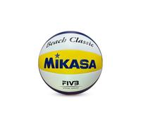 MIKASA Volleyball Ball Beach Classic BV552C-WYBR Balón, Adultos Unisex, Multicolor (Multicolor), 5