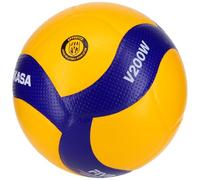 Balon voleibol mikasa v200w azul/amarill 5