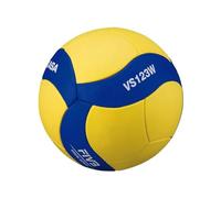 Mikasa VS123WL - Balón de Voleibol Under 13, Azul/Amarillo